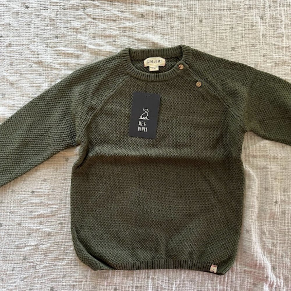 NWT Me & Henry Green Sweater
